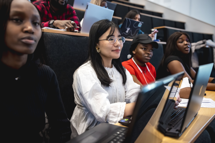 Students in lecture room