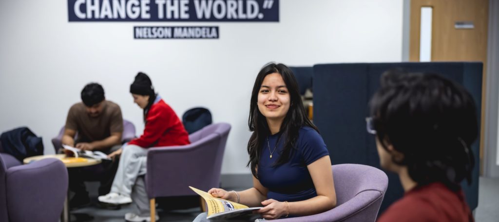 International students breakout area.